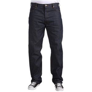 Levi’s Men 501 BT Button Fly Rigid Blue Shrink To Fit Denim Jeans Size 64